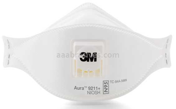 3M&trade; 7100110432 Aura&trade; Particulate Respirator 9211+/37193(AAD) N95