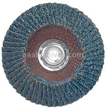 5 x 5/8-11 40 Merit Type 29 Fiberglass Plate Zirc Powerflex Flap Discs