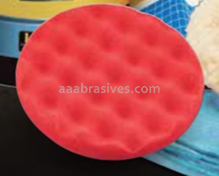 Norton 3-1/4" Nor-grip Orange Foam Buffing Pad