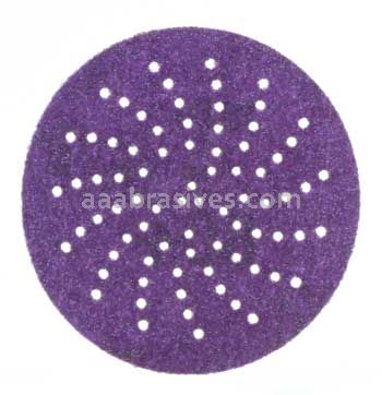 3M&trade; 7100147541 3" 80+ Grit Cubitron&trade; II Hookit&trade; Clean Sanding Abrasive Disc