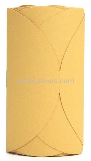 3M™ 7010364219 6” P100 Grit Stikit™ Gold Film Disc Roll