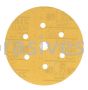 3M™ 7000119697 6" P240 Grit 216U Hookit™ Gold Dust Free Sanding Disc 01077