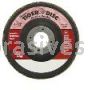 7" Stainless Grinding Flap Disc, Phenolic Backing, 60 Grit, 7/8" A.H.