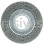 Weiler 03050 6" Wide Face Crimped Wire Wheel .0104" Steel Fill 2" Arbor Hole