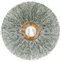 Weiler 16963 3" Small Diameter Crimped Wire Wheel .0118" Stainless Steel Fill 1/2"-3/8" Arbor Hole