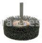 Weiler 86156 Bore-Rx 4" Diameter Internal Brush Deburring Tool .055/120 CG Crimped Fill 3/8" Stem