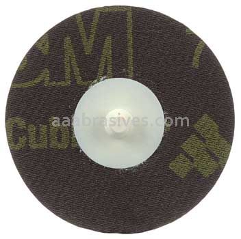 3M&trade; 7010518512 4” P120 Grit YF-wt 777F Ceramic TR Roloc&trade; Sanding Disc