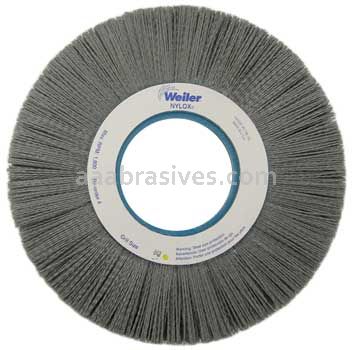 Weiler 83550 10" Crimped Filament Nylox Wheel .040/80 SC Fill 5-1/4" Arbor Hole