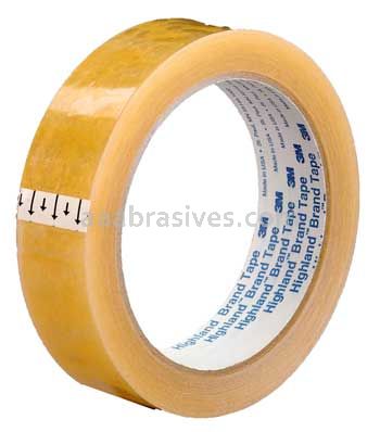 3M™ Utility Grade Light Duty Packaging Tape 5910 Clear High Conformability 3/8 in x 2592 in 3M 7010378961