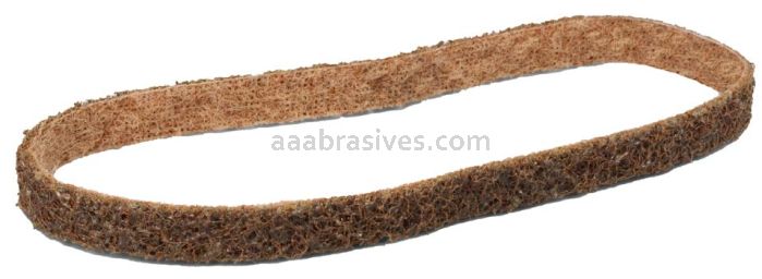 3M™ 7010309357 1/2 x 18 A-CRS Scotch-Brite™ SC-BL Surface Conditioning Low Stretch Belt