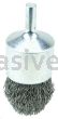 Weiler 10310 Controlled Flare Crimped Wire End Brush 1" .014" Steel Fill
