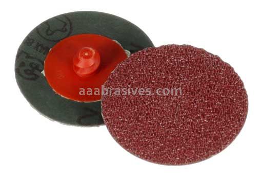 3M&trade; 7000118431 2" 60+ Grit TR 982C Cubitron&trade; II Roloc&trade; Fibre Disc