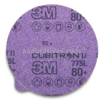 3M&trade; 7100048736 5 x NH 80+ Grit 775L Cubitron&trade; II Stikit&trade; Film Disc