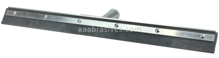 Weiler 45506 18" Floor Squeegee Straight Metal Frame Heavy-Duty Rubber Blade