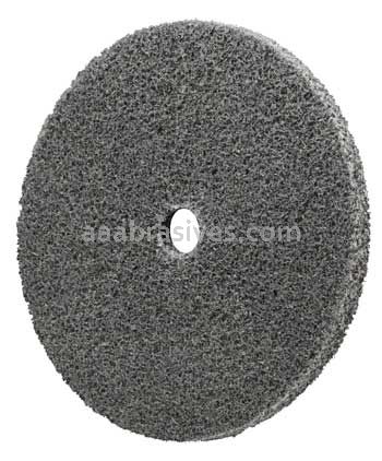 3M™ Scotch-Brite™ 7100225743 4 x 1/4 x 1/4 4S Fine EXL Unitized Wheel