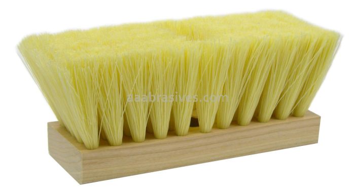 Weiler 73171 - 7" Roof Brush, Cream Colored Polypropylene Fill - 012382731717