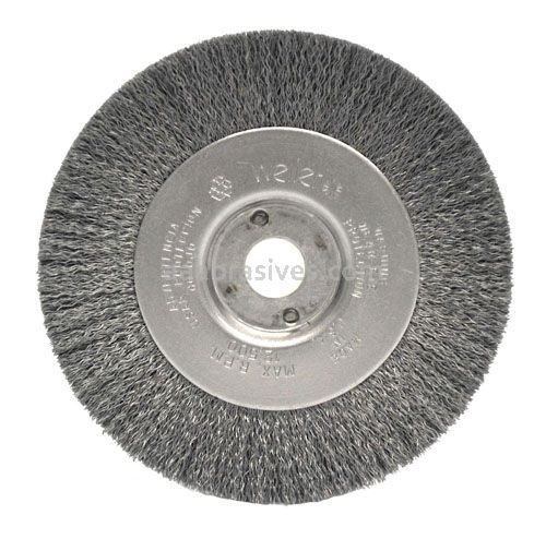 3" Nylox Wheel - Heavy Duty, .040/120, 5/8"-1/2" A.H. (TLN-3-HD)