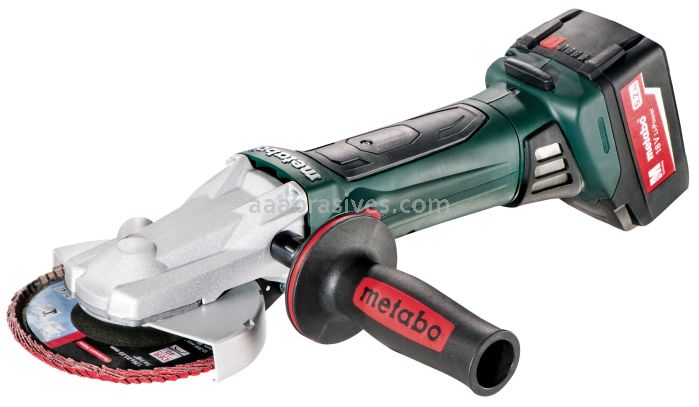 Metabo WF 18 125 LTX 5.2Ah Cordless Tools 5" Flat Head Grinder 4007430240286