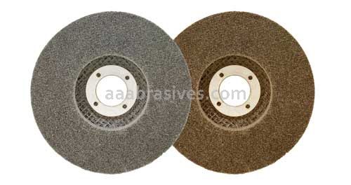 Wendt Abrasives 245844 Unitized Finishing Disc 5" x 5/8-11 - Type 27 FG 4A-Coarse