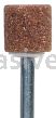 Norton B133   3/8 x 3/8/Gemini 38A M/K2 1/8 x 1-1/2 /Vitrified Bond Mounted Points - B Shapes