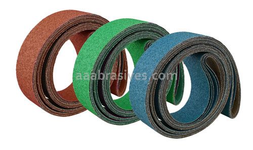 Dynafile Sanding Belts 1x30 120 Grit A/O Aluminum Oxide Premium