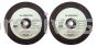 3x3/8x1/4 Straight Grinding Wheel T-1 Resin Bond Z24R Zirc