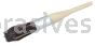 Weiler 25222 1" Vortec Pro Parts Cleaning Brush Tampico Fill Foam Round Sash Handle