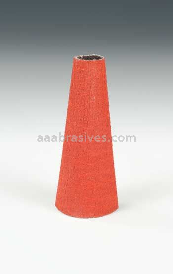 3M&trade; 7100179462 2 x 5/8 x 5/16 P120 Grit YF-wt 777F Cloth Cone