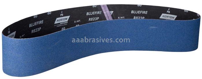 Norton 4 x 60 180-X Norton BlueFire R823P Narrow Belts