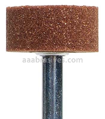 Norton W218 1 x 1/2 Gemini 38A M/M4A 1/4 x 1-1/2 Vitrified Bond Mounted Points - W Shapes