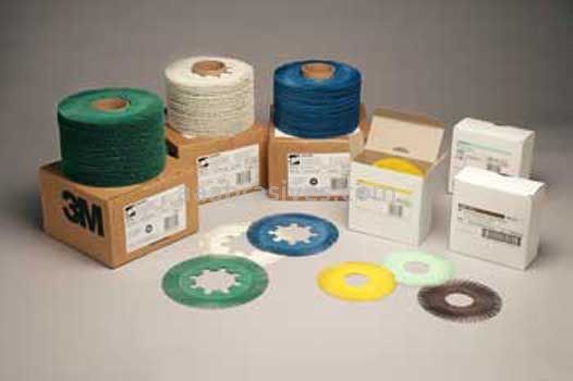 3M™ 7010365491 6” T-C 150 Grit Refill Scotch-Brite™ Radial Bristle Brush Replacement Disc