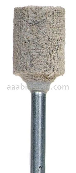 Norton W176 3/8 x 1/2 A80-H BF3 J2 1/8 x 1-1/2 BF3 Cotton Fiber Mounted Points