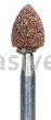 Norton B43 1/4 x 5/16 Gemini 38A M/D5 1/8 x 1-1/2 Vitrified Bond Mounted Points - B Shapes