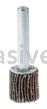 Weiler 30711 5/8" x 5/8" x 40 AO Wolverine Coated Abrasive Flap Wheel 1/4" Stem