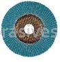Metabo Abrasives 656379000 7x7/8 ZA36 Flap Disc For Steel - Stainless Steel
