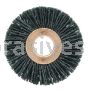 Weiler 17548 Burr-Rx 2" Small Diameter Wheel Brush .026/120 CG Crimped Fill 1/2" Arbor Hole