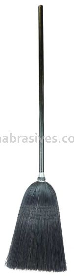 Weiler 70304 Light Industrial Upright Broom 100% Black Corn Fill 56" Overall Length