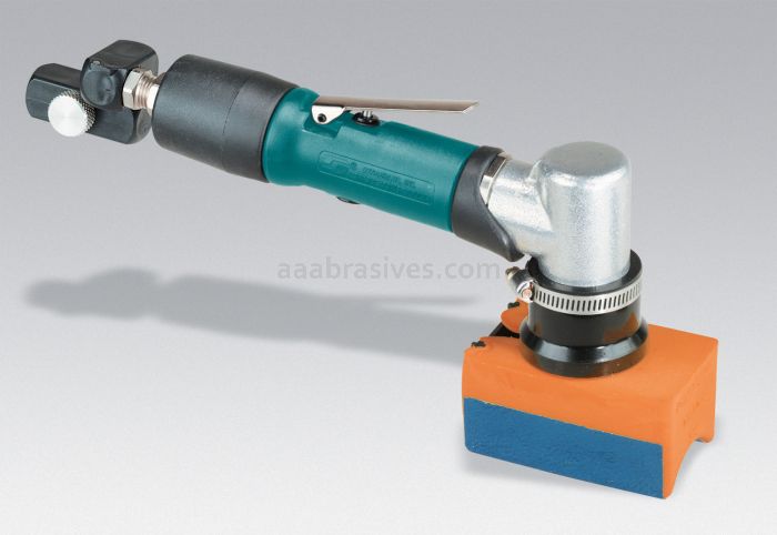 Dynabrade 58000 Dynafine Backsplash Sander .12 hp, 7 Degree Offset, 13,000 RPM, 1/32" Orbit, Rear Exhaust