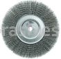 Weiler 01248 10" Narrow Face Crimped Wire Wheel .0118" Steel Fill 3/4" Arbor Hole