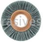 Weiler 17629 2" Small Diameter Nylox Wheel Brush .022/120 SC Crimped Fill 5/8" Arbor Hole