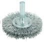 Weiler 36209 Wolverine 2" Crimped Wire Wheel .012" Steel Fill 1/4" Stem