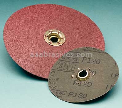 3M™ 7100192403 7" TN Quick-Change 60 Grit 381C Fibre Disc