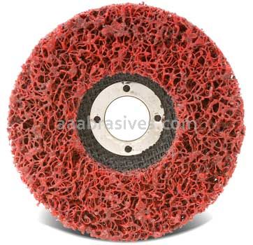 7x5/8-11, Strip-It Disc (Lava Disc), Extra Coarse, Red, T-27