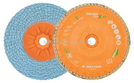 Walter 06U606 6 x 5/8-11 60 Grit Enduro-Flex Alu