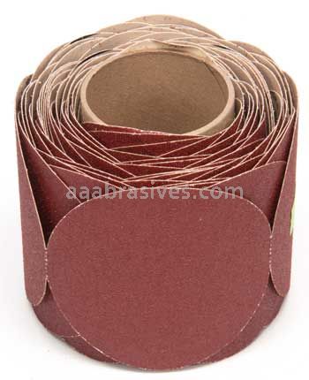 3M&trade; 7000118103 6" P120 Grit F-wt 763U Stikit&trade; Paper Disc Roll