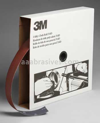 3M™ 7000118545 2 x 50 yds P50 Grit X-weight 314D Utility Cloth Roll