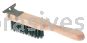 Long Handle Scratch Brush Stainless Steel W/Scraper