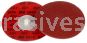 3M™ 7100077040 3" 40 Grit Maroon TR 947A Cubitron™ II Roloc™ Durable Edge Disc