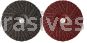 4-1/2x7/8 16 Grit Aluminum Oxide Semi-Flex Disc with Rigid Strong Phenolic Backing Type 27