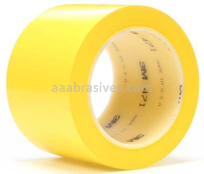 3M™ 7000047471 Vinyl Tape 471 Yellow 4" x 36 yards